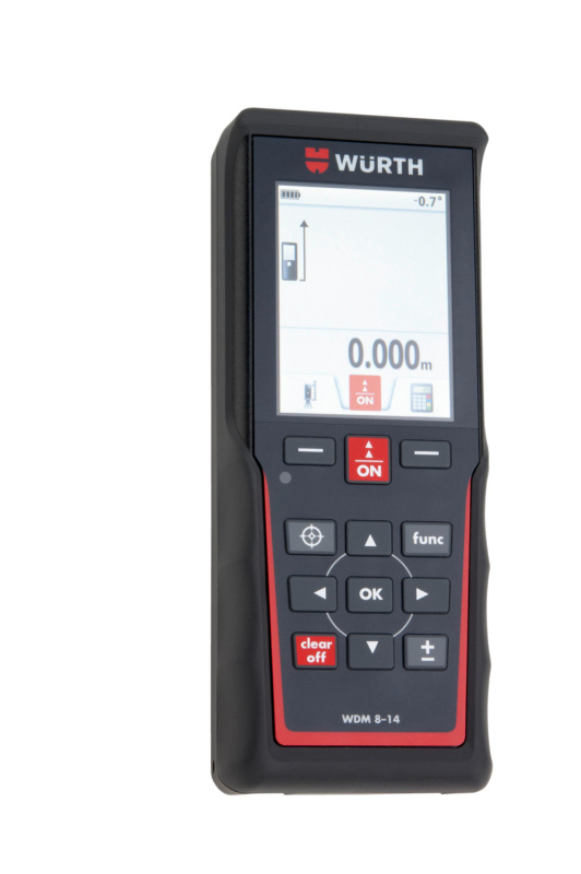 Produkt Weitenjäger: LASER-ENTFERNUNGSMESSER WDM 8-14
