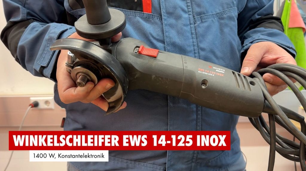 Würth Winkelschleifer EWS 14-125 INOX