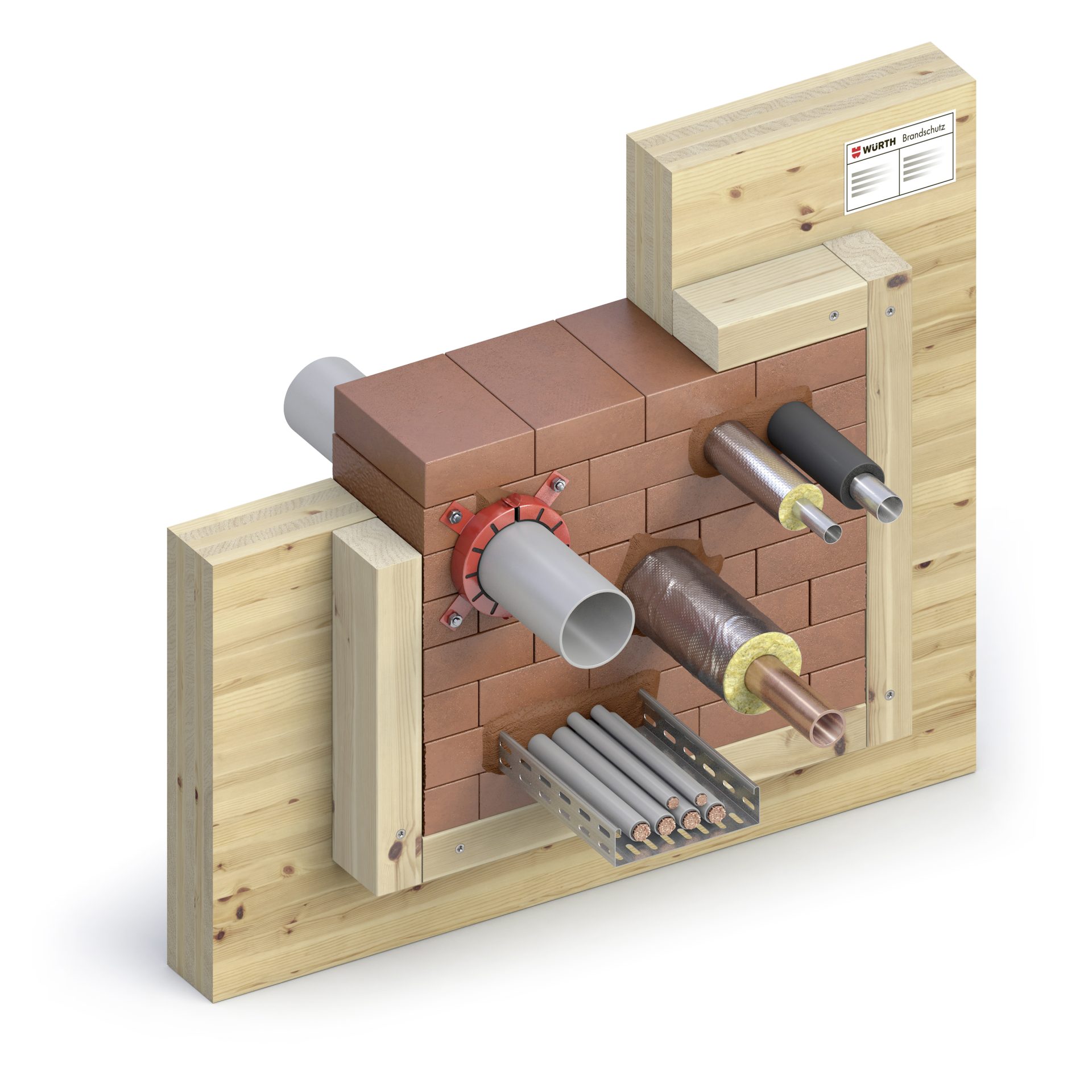 Modulare Brandschutzsysteme