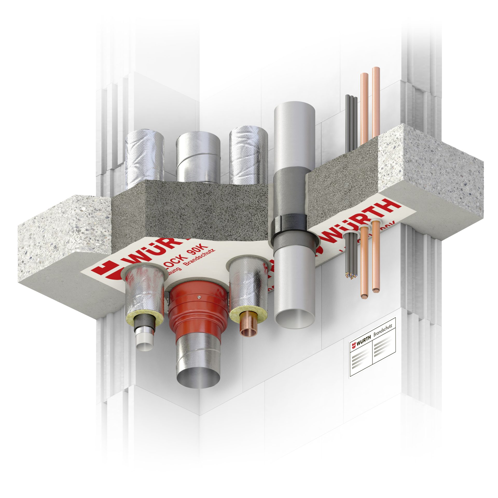 Modulare Brandschutzsysteme