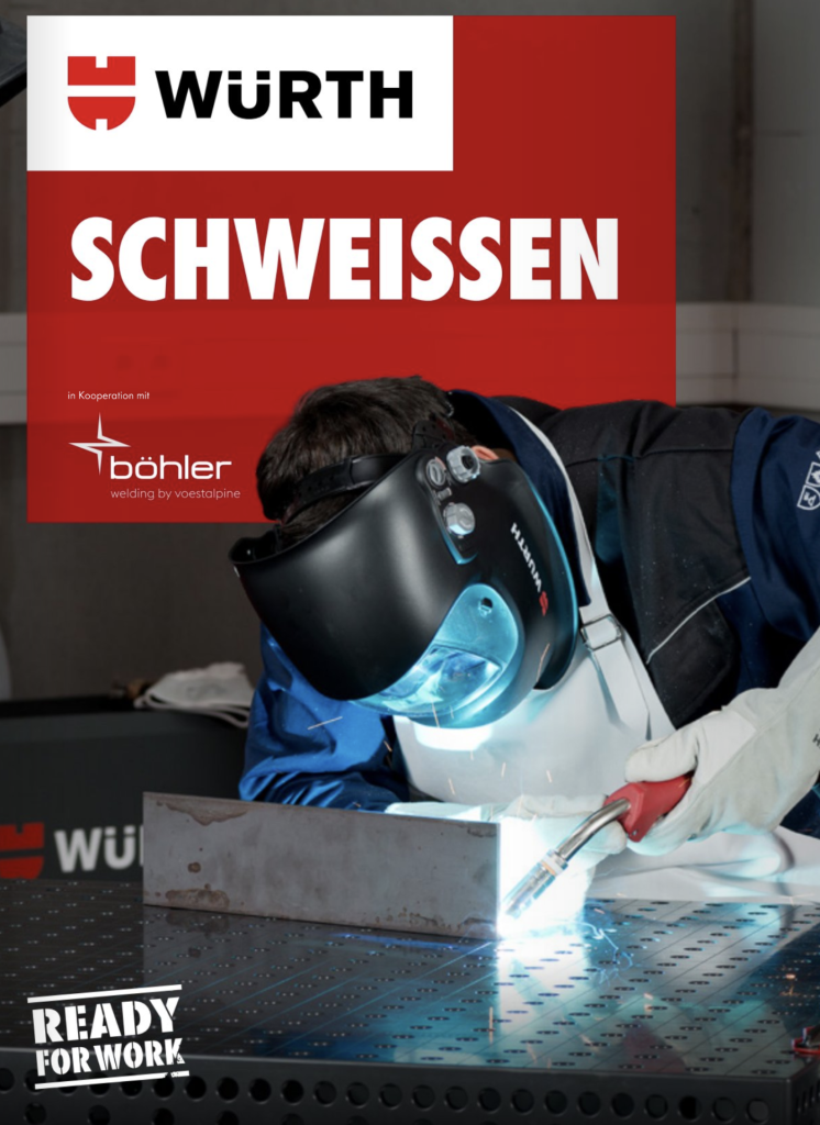 Broschüre Schweißen in Kooperation mit böhler by voestalpine