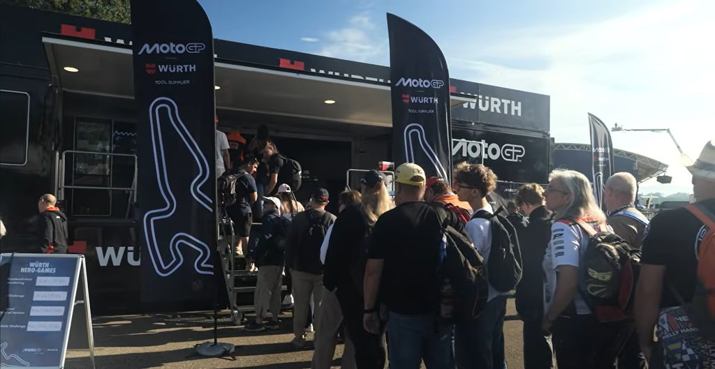 Der Würth Truck bei der MotoGP™ 2026 am Red Bull Ring